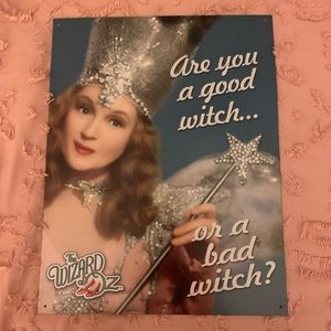 Wizard of Oz Metal Sign